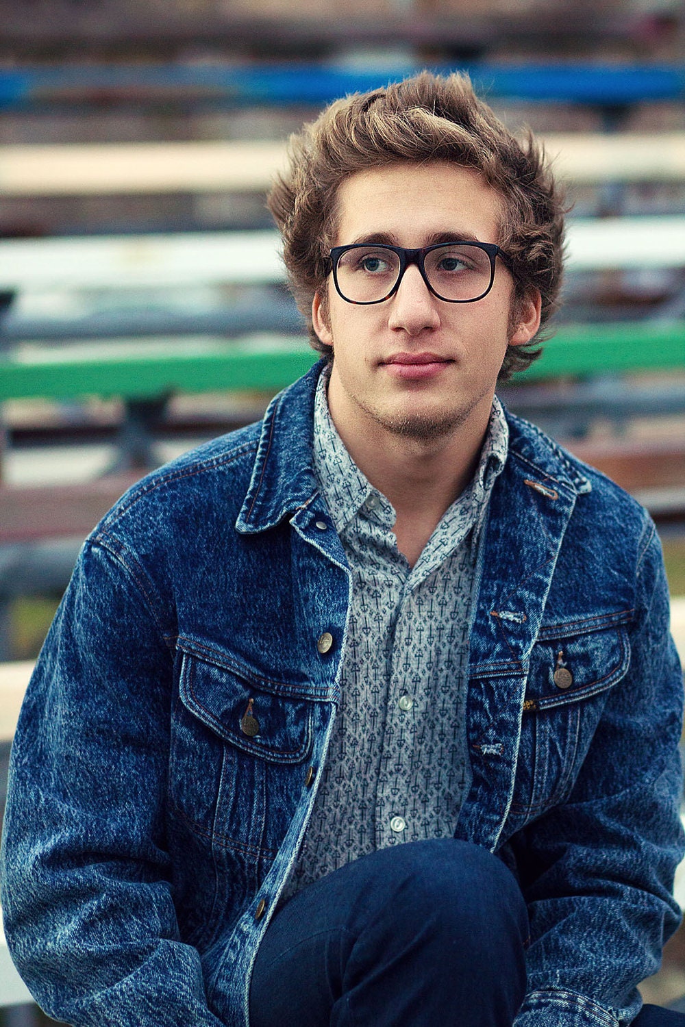 Vintage Lee Denim Jacket- Size Medium