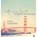 2013 San Francisco calendar, fine art photography, California travel, Golden Gate bridge, North Beach, Chinatown SF, back to school, sale