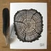 Petrified Log giclee art print