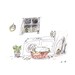 Dirty Basket- Pet Lover- Laundry Room Art