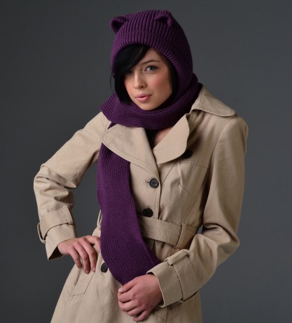Teddy Beanie with Scarf