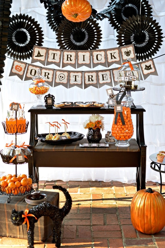 Halloween Printable Party Collection - Eerie & Cheery