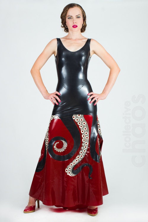 Latex Ursula Tentacle Gown