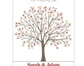 Printable Fall Wedding Tree (PDF)