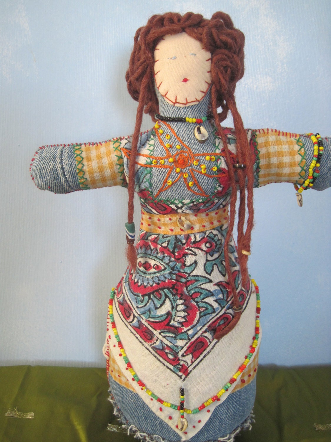 The Heirloom Doll is for your Altar.  A constant affirmation of your becoming.