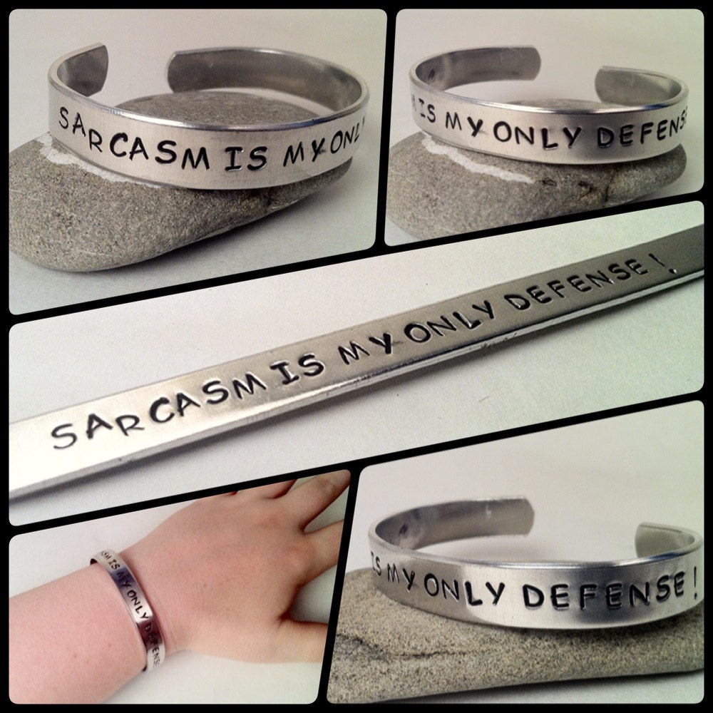 Sarcasm is My Only Defense
