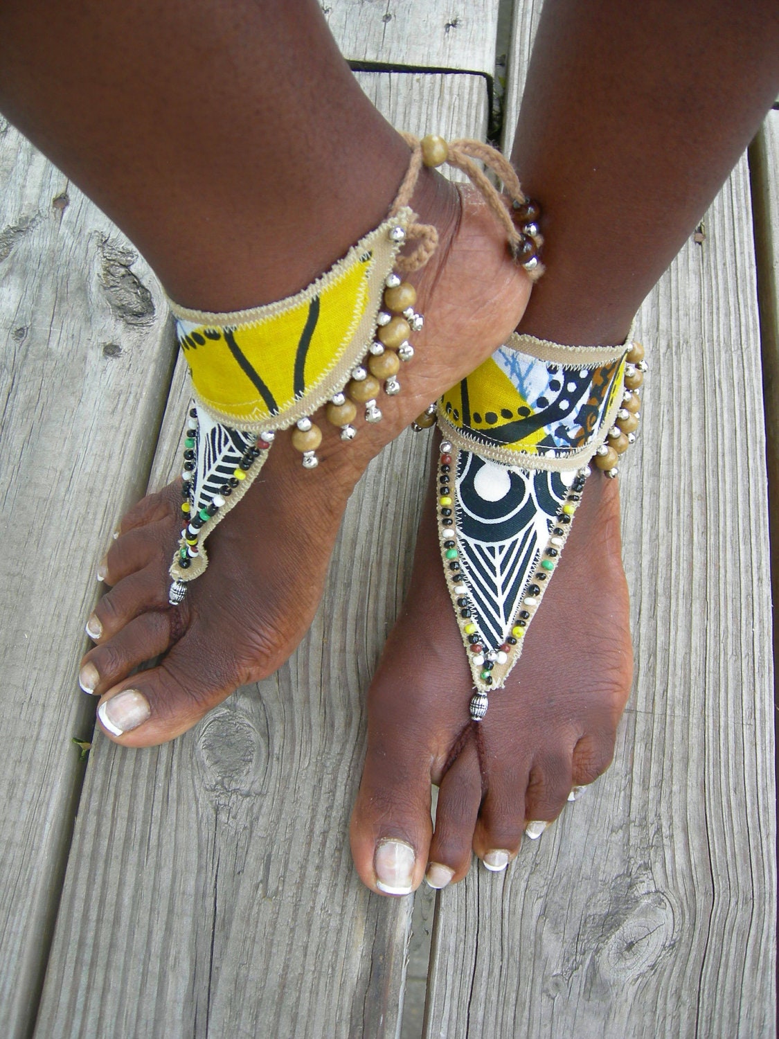 Tribal Barefoot Sandals