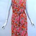 English floral print chemise, mid 1960s