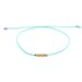 The Wish Bracelet - Aqua