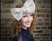 The Big Bow Headband in Popcorn