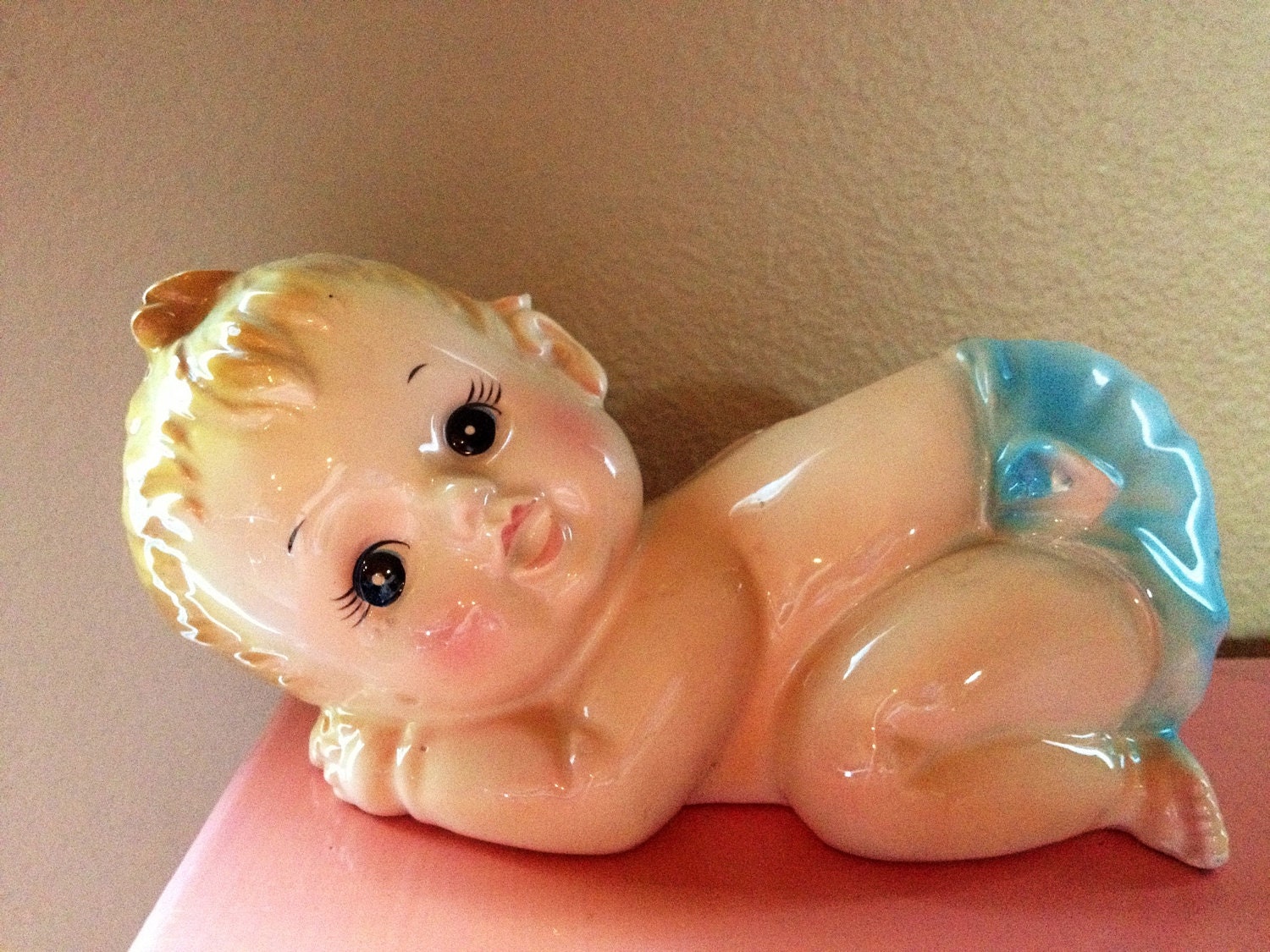 sale VERY RARE vintage kewpie baby planter