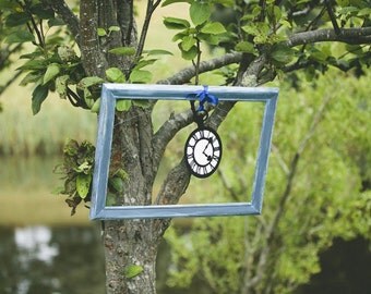 Alice In Wonderland Party Supplies -Jumbo Pocket Watch Clock- Decoration/Prop- Black/White- The White Rabbit