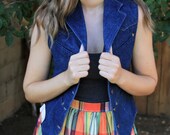 70s vintage Ralph Lauren GAP denim vest - deadstock - small medium