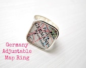 Germany Map Ring