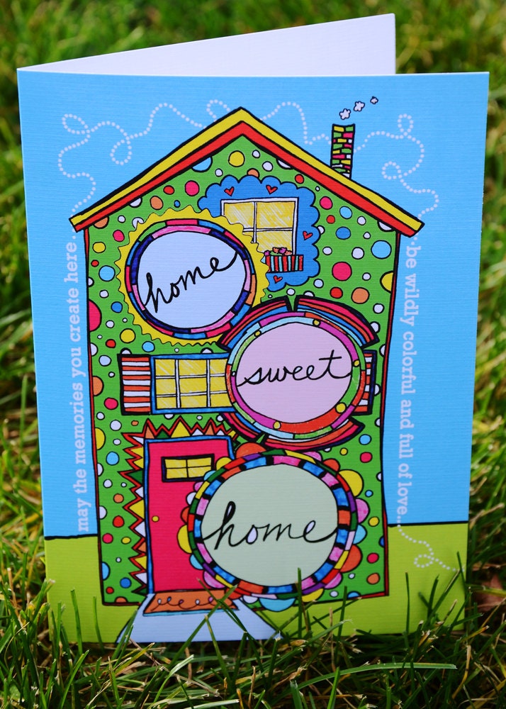 New House Card: Home Sweet Home
