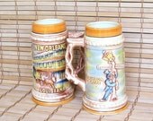 Vintage New Orleans Souvenir Beer Steins