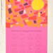 CLEARANCE 50% OFF 365 Days of Sunshine Wall Calendar in Pink