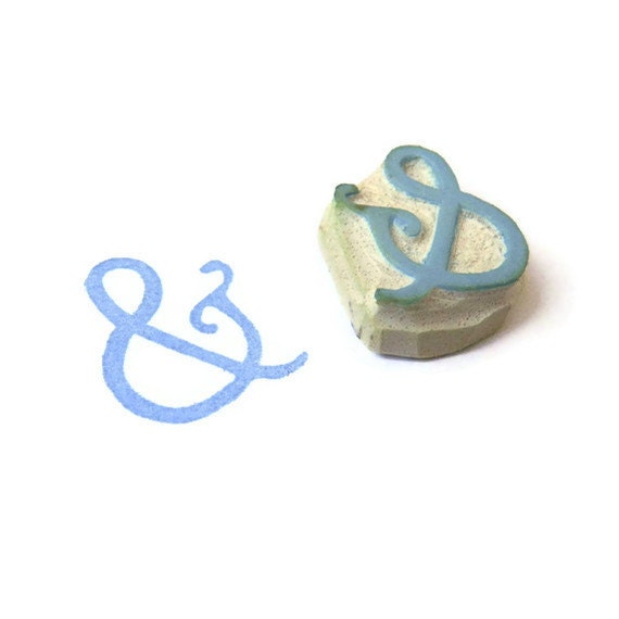 Ampersand Rubber Stamp - Cling Rubber Stamp