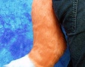 Orange Faux-Fur Fox Tail - Fursuit - Cosplay - Costume