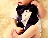 RUSH Order Listing Any Size Improved Quality Boys Tuxedo Carters Onesie Disney Creeper Shortsleeve Shirt Baptism Wedding Special Birthday