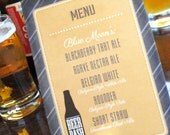 Beer Bash Blank Menu INSTANT DOWNLOAD Printable by Itsy Belle Il_170x135
