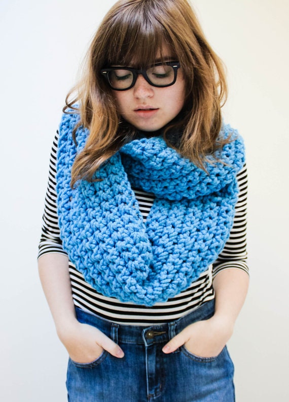 Big Crocheted Doubled Cowl