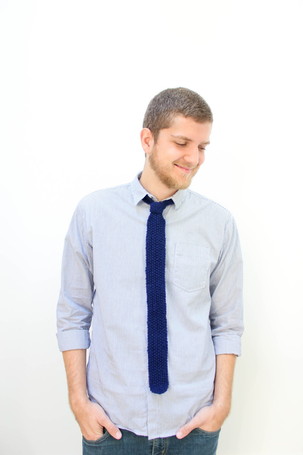Mens Knit Tie