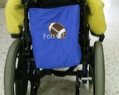 Wheelchair Tote Bag Personalized with Applique, Custom