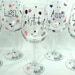 Custom listing for  caitlinhogan, 13 wine glasses