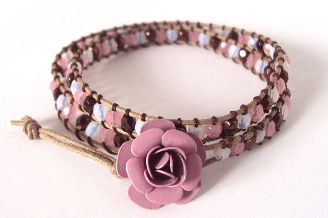 Rose wraparound bracelet - ROSA