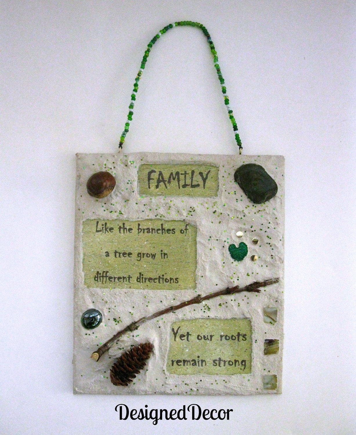 Family Quote Mosaic Plaque