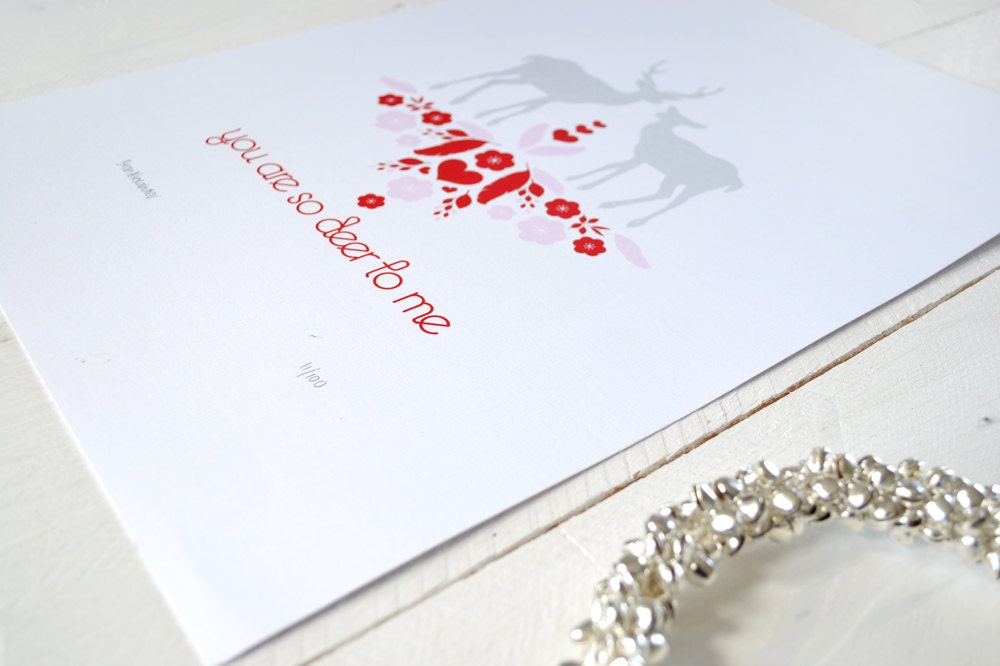 So Deer to Me Limited Edition Digital Print