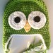 Baby Bird Earflap Hat - Baby Hat - Baby Owl Hat