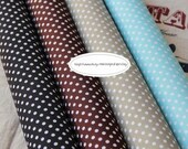 Polka Dot Fabric, Laminate Fabric, Craft Fabric - Fat Quarter