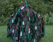 Hooded Cloak - Adult, Camouflage Ghillie Cloak