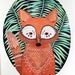 Watercolor Painting - Fox Illustration Art - Black Friday Cyber Monday - Large Archival Print - 11x14 Fox in Ferns