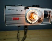 Upcycled Camera Lamp Kodak Brownie Super 27