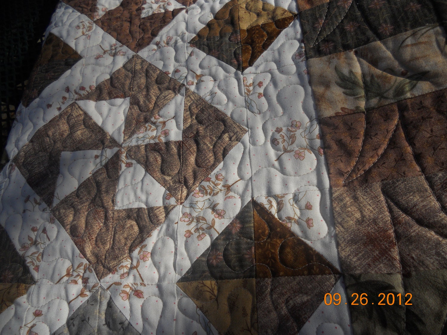 Pinwheel Throw Quilt