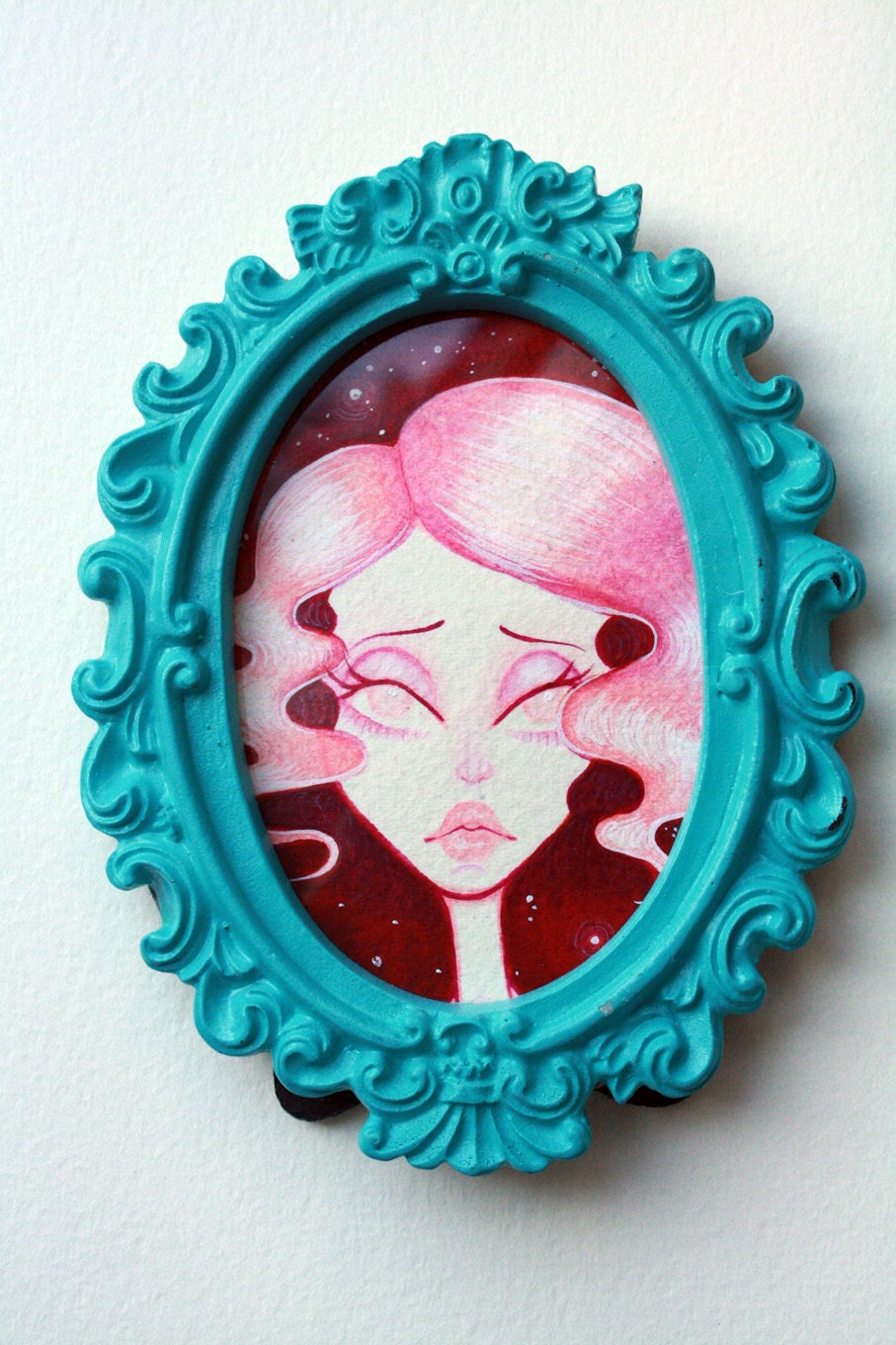 Untitled 4.5 x 3.5 original watercolor illustration