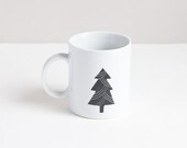 Christmas tree mug