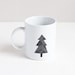 Christmas tree mug