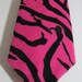 Can I touch it- Unique Pink & Black Men's Necktie