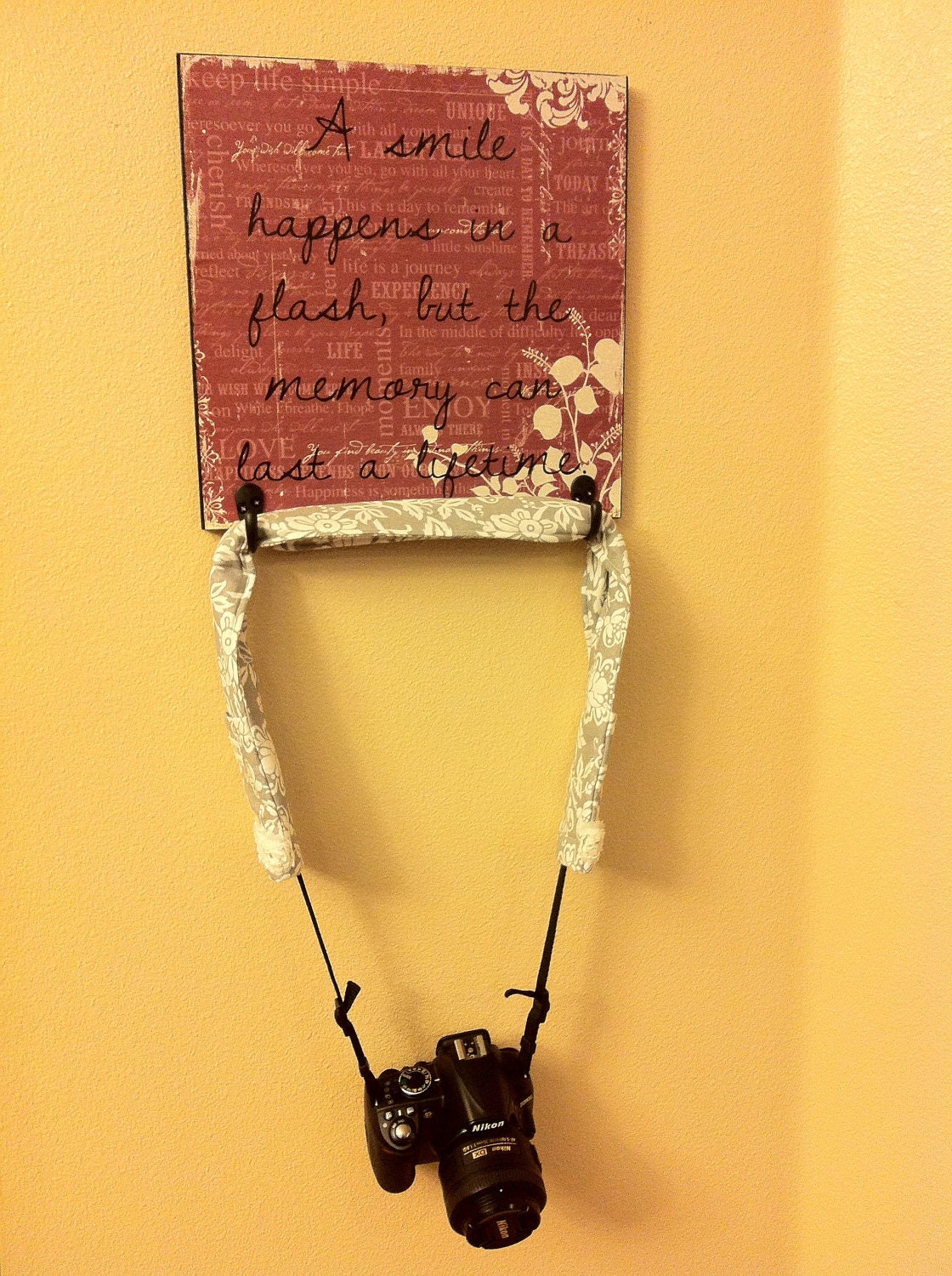 Camera Holder Wall Hanging