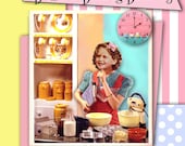 Printable Baking Birthday Party (50's Style) Invitation