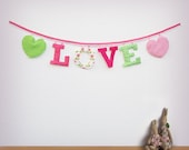 Handmade 'LOVE' Fabric Garland Il_170x135