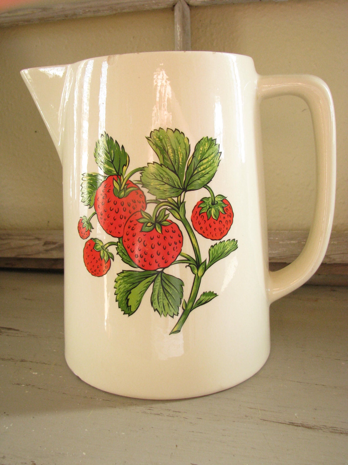Strawberry Pitcher