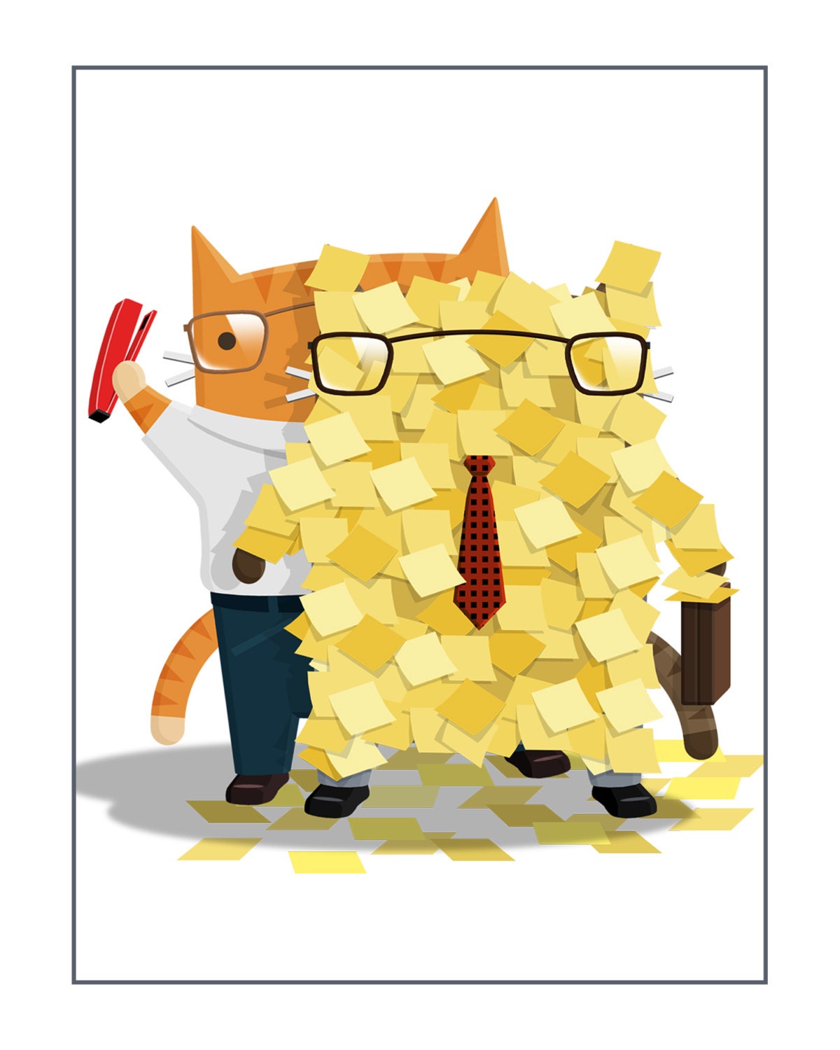 MovieCat - Office Space - 8 x 10