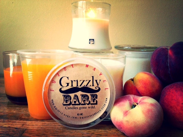Fuzzy Navel (Sweet Collection) 10 oz. Soy Candle