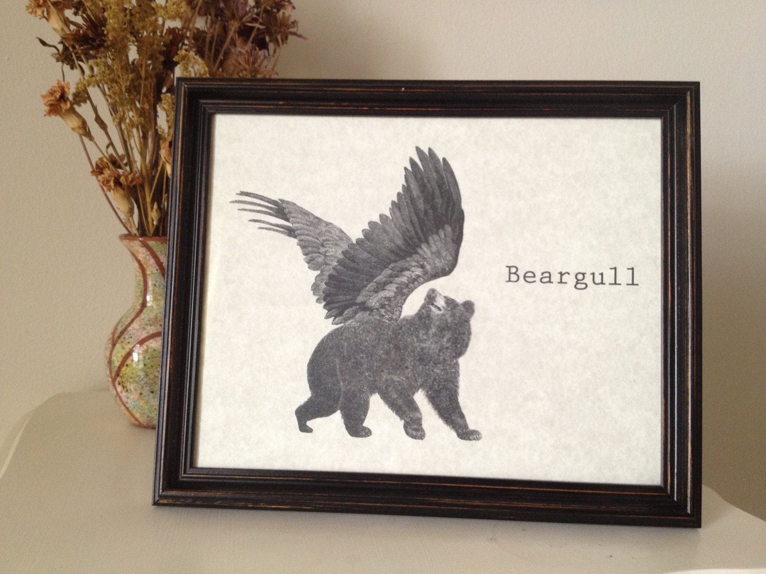 Framed 8 x 10 Beargull Print