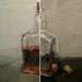Oil Painting Fine Art Print Set, Two Bottles, 2 13 x 19 inch reproductions